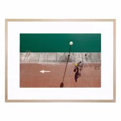 In Bici Giclee Print With Frame