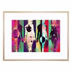 Body Language Acrylic Print With Frame