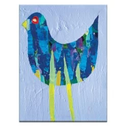 Mauve Bird Canvas Print