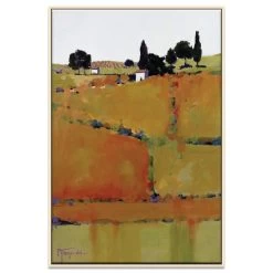 Hideaway Framed Canvas Print