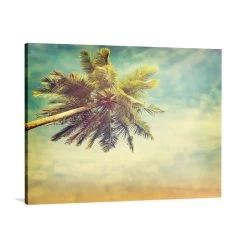 Vintage Palm Canvas Print