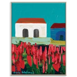 Geelong Framed Canvas Print