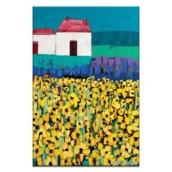 Sunflower Field Canvas Print