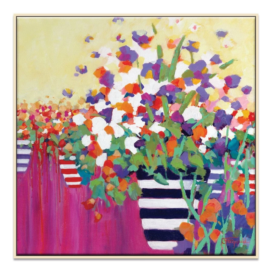 Florist Haven Framed Canvas Print 1 Florist Haven Framed Canvas Print