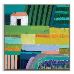 Elsternwick Framed Canvas Print