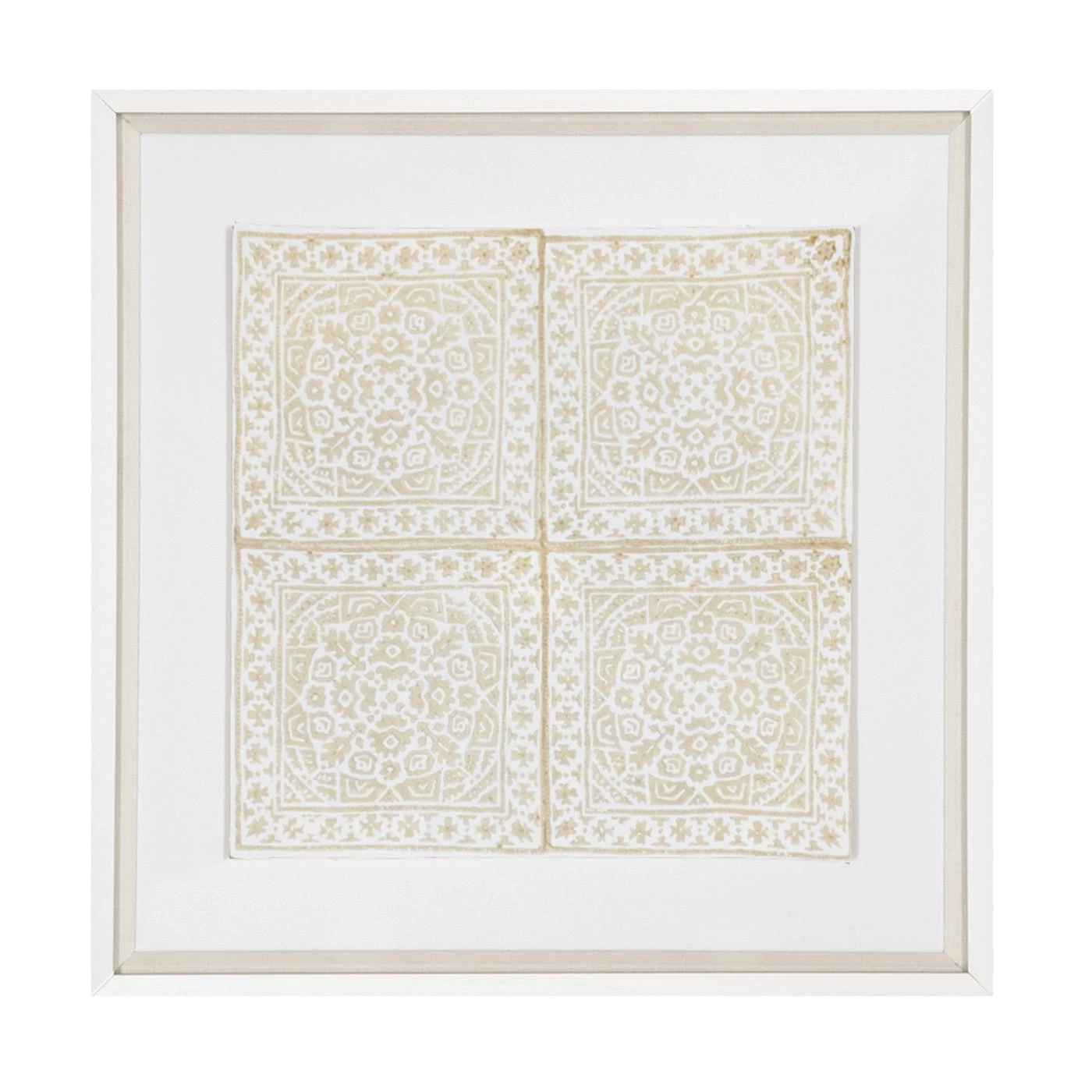 Kilim Repeat Natural Fabric Artwork 3 Kilim Repeat Natural Fabric Artwork - Image 3