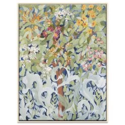 Botanical Tree Framed Canvas Print