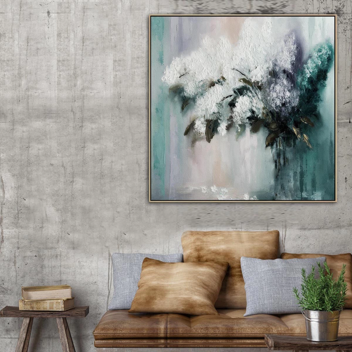 Bouquet Serenade Canvas With Floating Frame 6 Bouquet Serenade Canvas With Floating Frame - Image 6