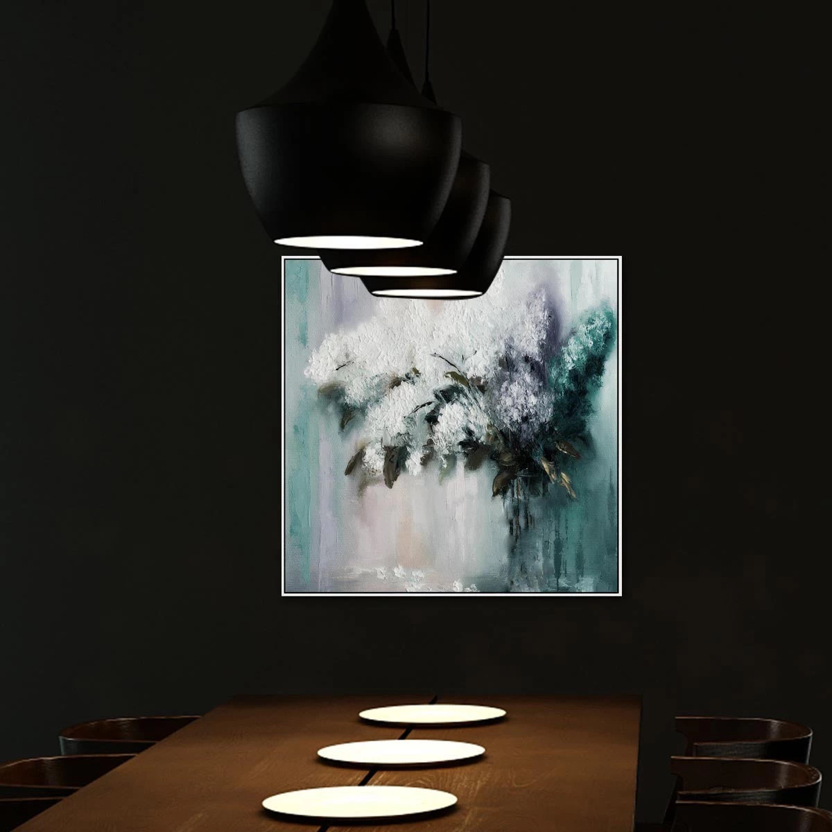 Bouquet Serenade Canvas With Floating Frame 2 Bouquet Serenade Canvas With Floating Frame - Image 2