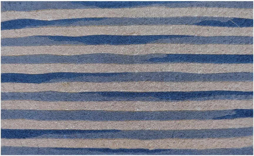 Blue White Stripe Doormat 1 Blue White Stripe Doormat