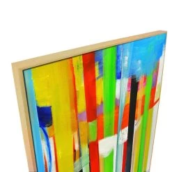 Composition 11 Canvas Painting With Floating Frame -Home Decoration Store COA 749 COMPOSITION 2011 NAT 203D