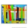 Composition 11 Canvas Painting With Floating Frame