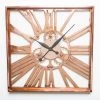 Gear Clock Medium Copper