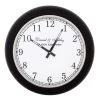 Leather Wall Clock Small