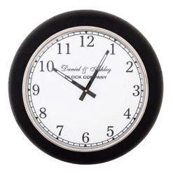 Leather Wall Clock Small