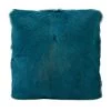 Peacock Goat Fur Cushion