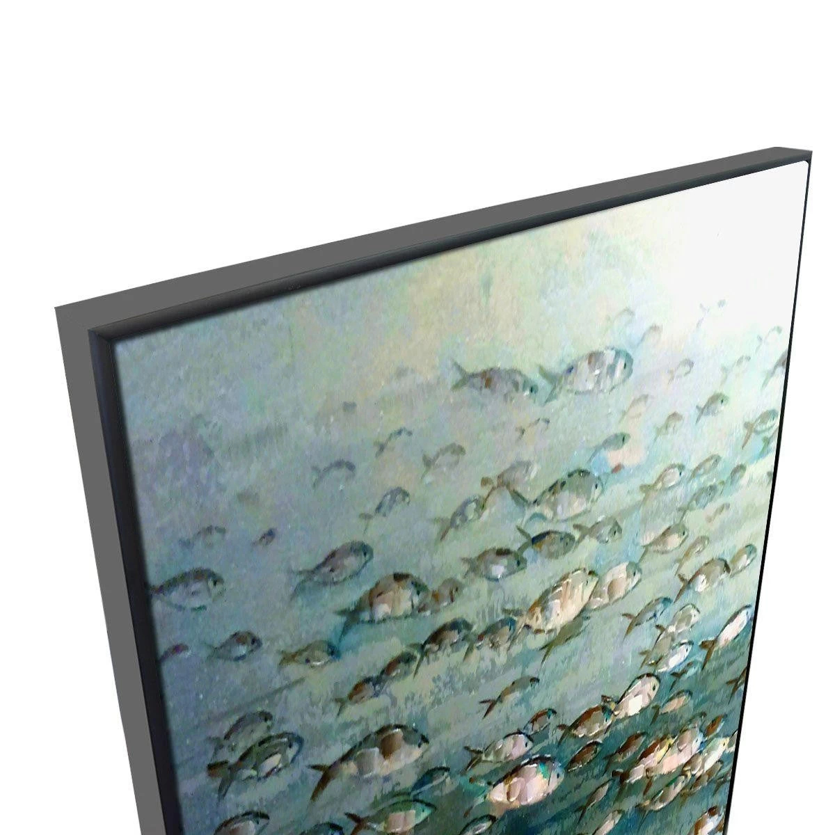 Pescatory Canvas Painting With Floating Frame 3 Pescatory Canvas Painting With Floating Frame - Image 3
