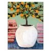 Lemon Tree In Pot Canvas Print