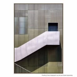 Door To Nowhere Canvas Print With Floating Frame