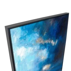 Stormfront Canvas Painting With Floating Frame -Home Decoration Store MLN 425 STORMFRONT BLK 203D