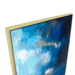 Stormfront Canvas Painting With Floating Frame -Home Decoration Store MLN 425 STORMFRONT NAT 203D