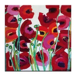 Poppy Mixed Canvas Print