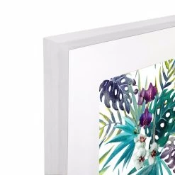 Grandiflora Acrylic Print With Frame -Home Decoration Store SPT 517 GRANDIFLORA WHT 203D