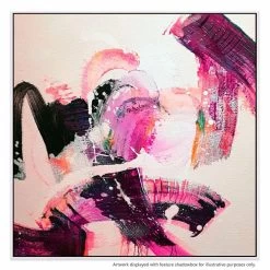 Sway Canvas Painting With Floating Frame