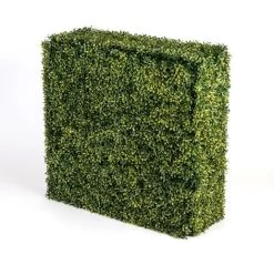 Yellow Box Wood Portable Artificial Outdoor Hedge