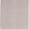 Herringbone Dove Grey Cotton Rug
