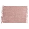 Valeria Woven Throw Rug 130x170cm - Pink