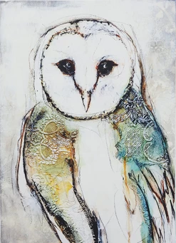 Antique Owl II Limited Edition Framed Print By Alissa Wright