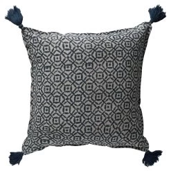 Balveer Glaze Navy Cushion