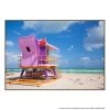 Beach Shack 2 Canvas Print With Floating Frame