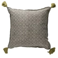 Balveer Glaze Olive Cushion