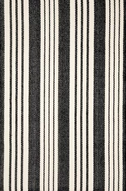 Birmingham Black Indoor Outdoor PET Rug