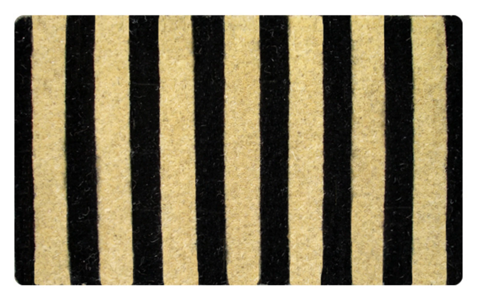 Black Stripe Doormat 1 Black Stripe Doormat