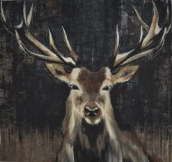 Highland Buck Wall Hanging
