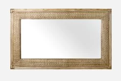 Moorea Rectangular Mirror Mud Grey