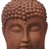 Banyu Small Head Statue - Terracotta