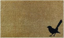 Natural Willy Wag Tail Doormat