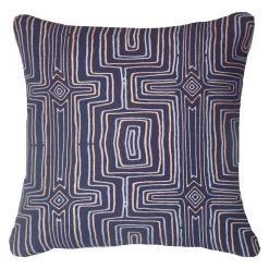 Dreamtime Navy Cushion