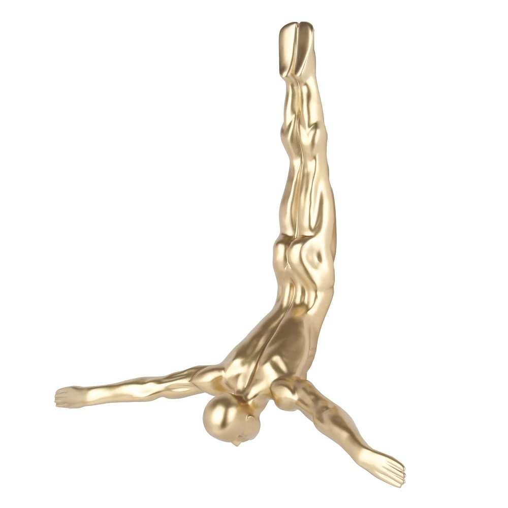 Wall Diver Matte Gold Large 5 Wall Diver Matte Gold Large - Image 5