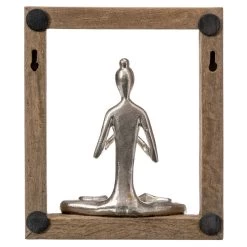 Praying Lady In Frame - Grey/Natural -Home Decoration Store shopify 1ea00c489d55ca278235d88261b57d80 praying lady in frame grey natural