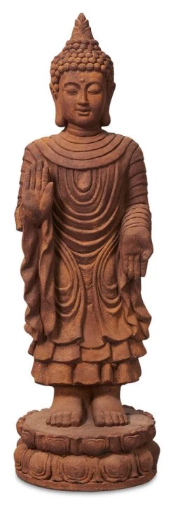 Banyu Tall Standing Buddha Statue - Terracotta 11 Banyu Tall Standing Buddha Statue - Terracotta -Home Decoration Store shopify 1f89151e0dc3637e6dff48a60e438fd0 banyu tall standing buddha statue terracotta