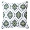 Inner Ikat Repeat Emerald Lounge Cushion