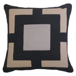 Outdoor Panel Lounge Cushion Black