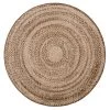 Deja Distressed Round Indoor/Outdoor Polypropylene Rug