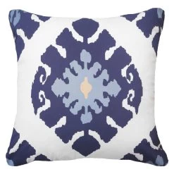 Inner Ikat Navy Lounge Cushion