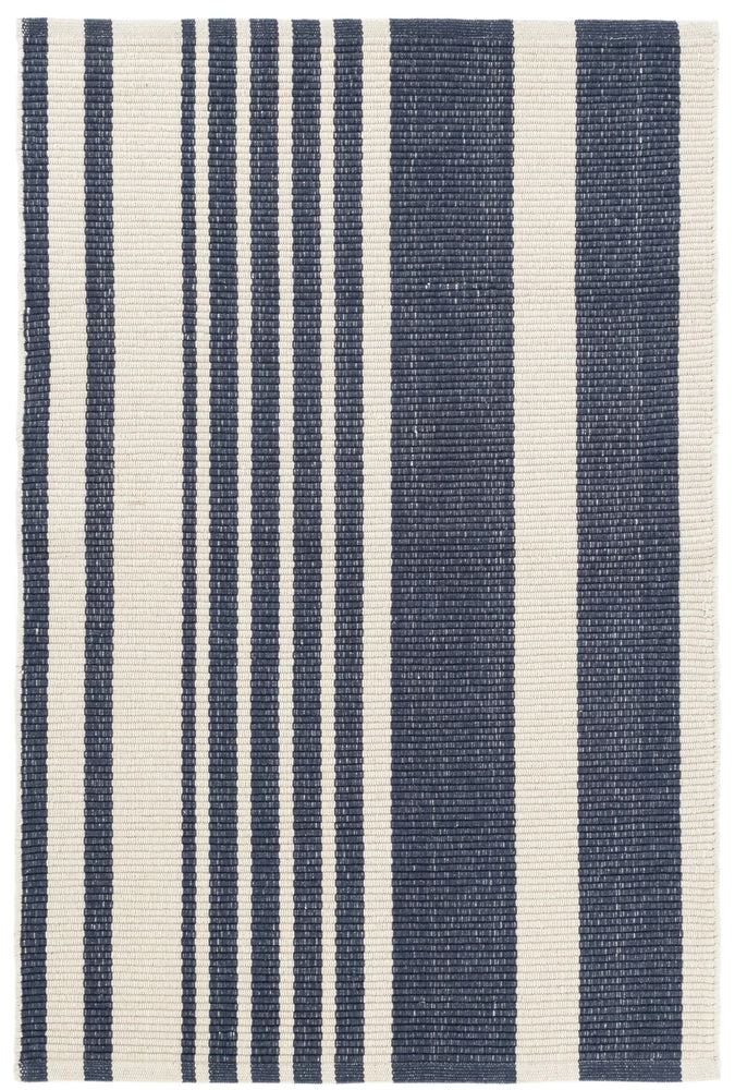 Portland Stripe Cotton Woven Rug 5 Portland Stripe Cotton Woven Rug - Image 5